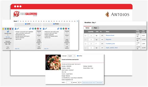 kiosk calcmenu|Streamline Your Kitchen Management with EGS .
